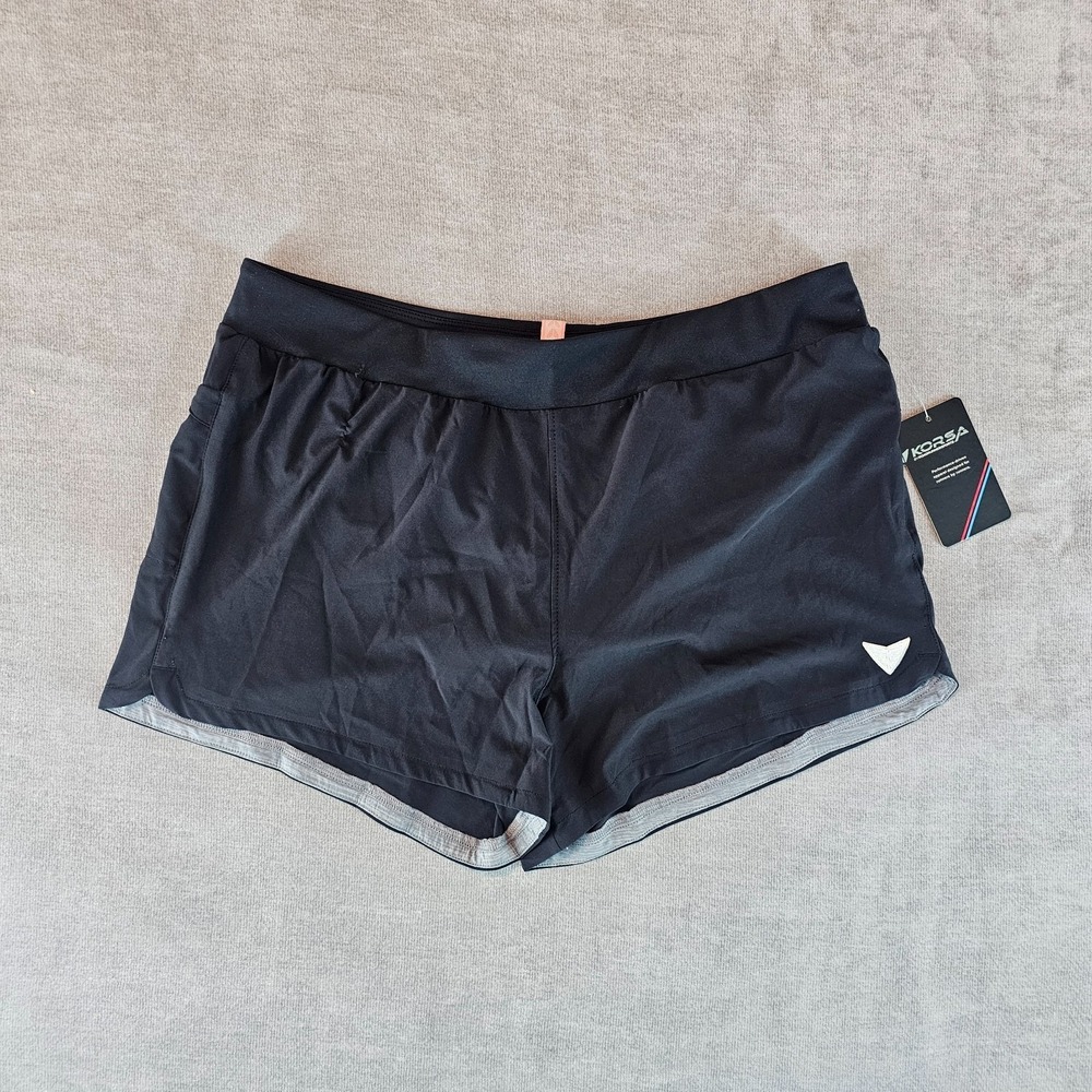 KORSA Road Runner Women's Large Shorts Embrace 3" Short 2.0 Running Activewear